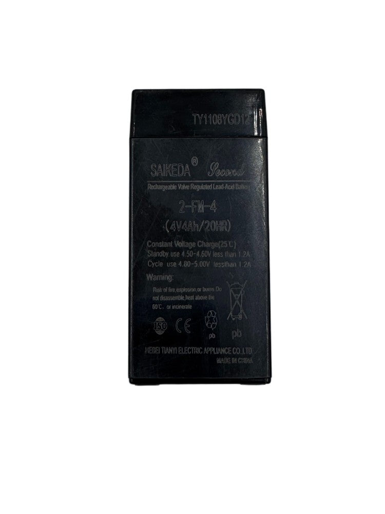 Acumulator AT PERFORMANCE®, 4V 4Ah Plumb-Acid Sigilat (SLA) – Compatibil Cântare, Boxe Portabile, Sisteme de Alarmă și Dispozitive Electronice